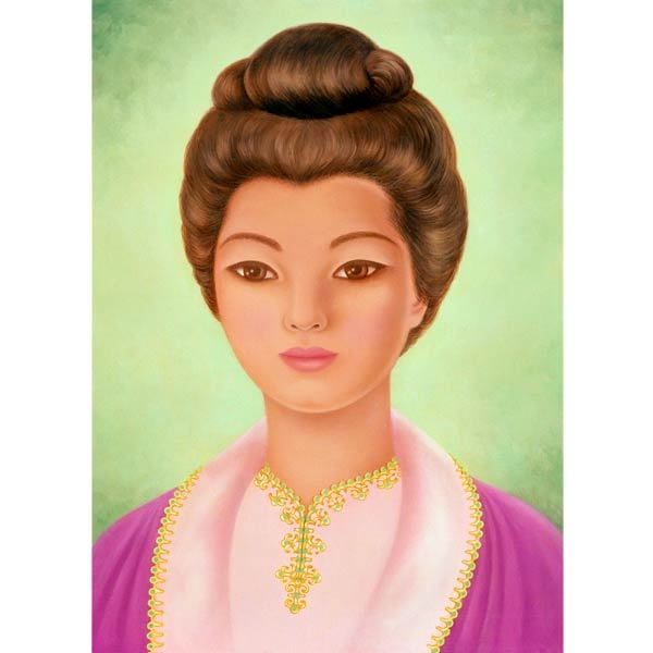 Picture of Kuan Yin by Ruth Hawkins 5 x 7
