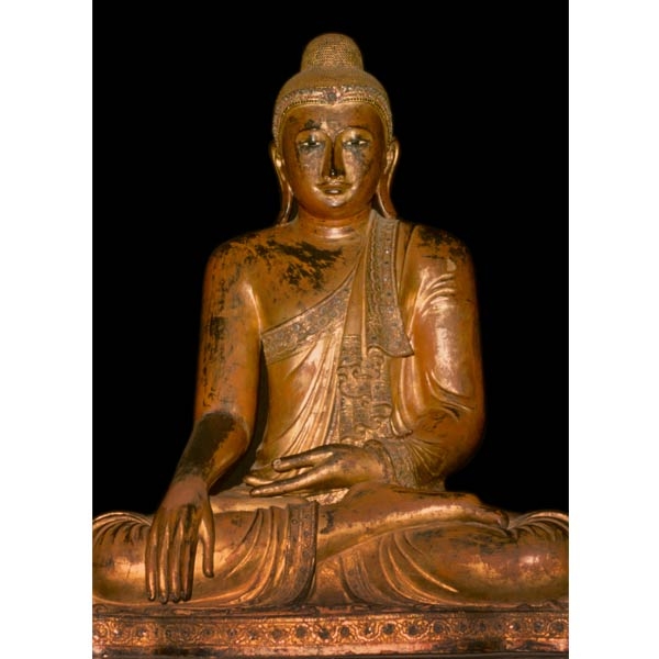Picture of Golden Buddha 5 x 7