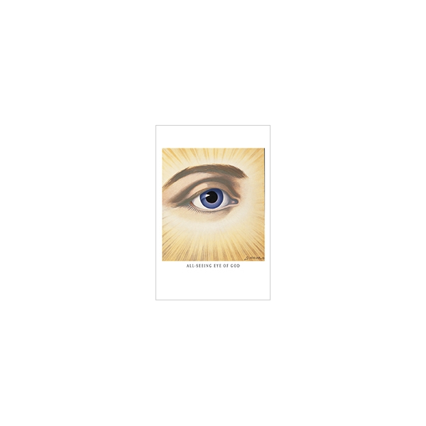 Picture of All-seeing Eye Of God (laminated) wallet card