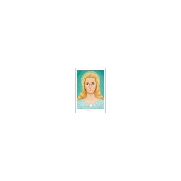 Picture of Mother Mary (laminated) wallet card