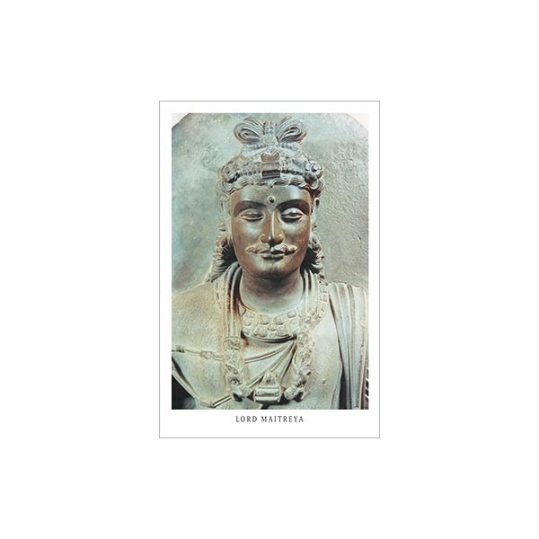 Picture of Maitreya bronze statue - UV coated wallet card