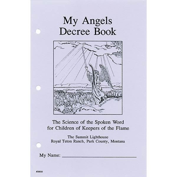 My Angels Decree Book - Binder & Focuses
