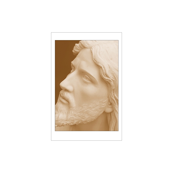 Picture of Face of Jesus (laminated) wallet card