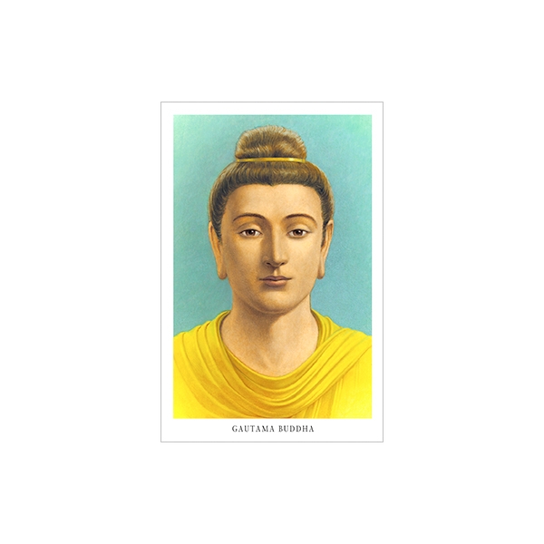 Picture of Gautama Buddha (laminated) wallet card