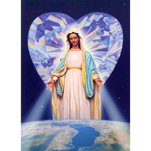 Picture of Mary's Diamond Heart Blessing by J.P. Mathis