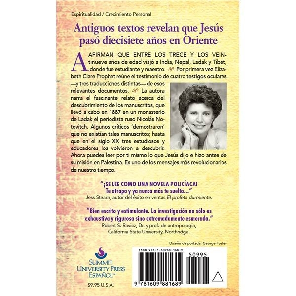 Los Años Perdidos de Jesús Elizabeth