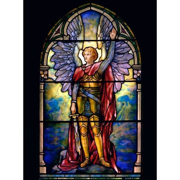 Archangel Michael By Tiffany