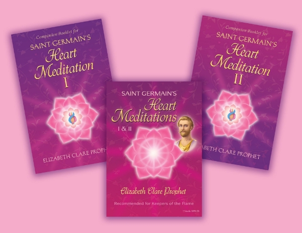 Saint Germain's Heart Meditations I & II AUDIO + Booklets