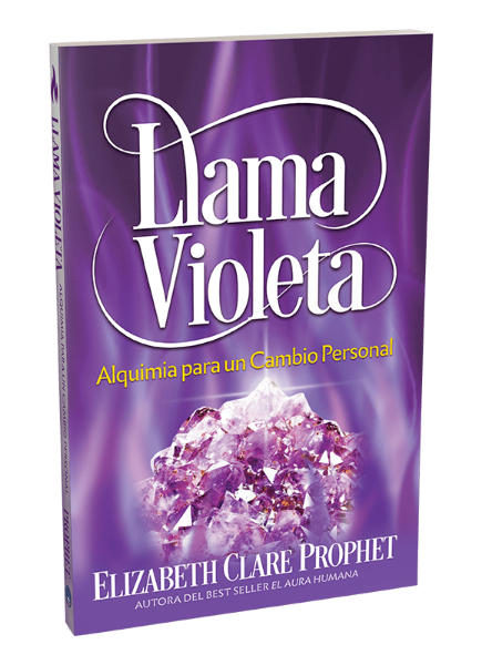 Llama Violeta Alquimia para Cambio Personal
