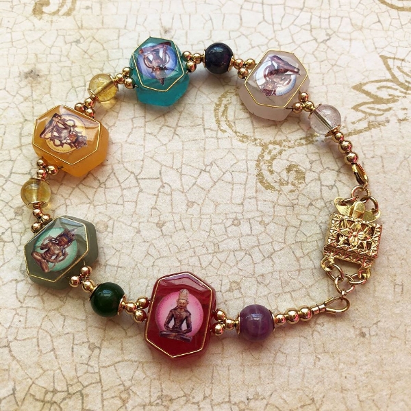 Picture of Five Dhyani Buddha Bracelet