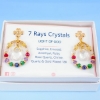 Picture of Seven Rays Crystal Earrings