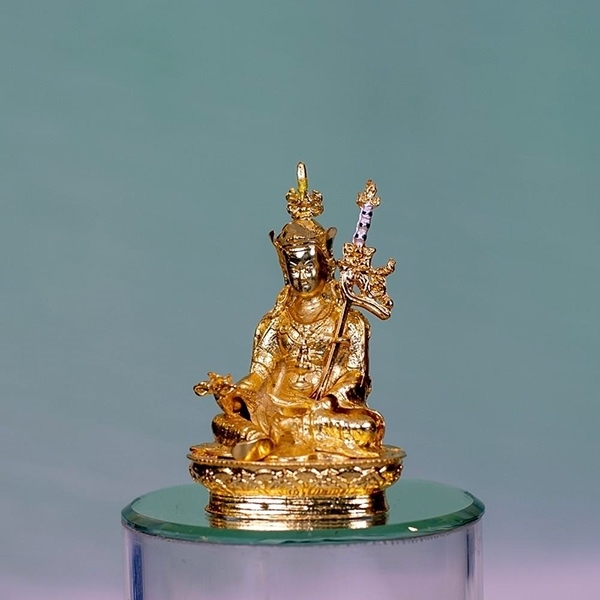 Picture of Padmasambhava Gold Small Statue