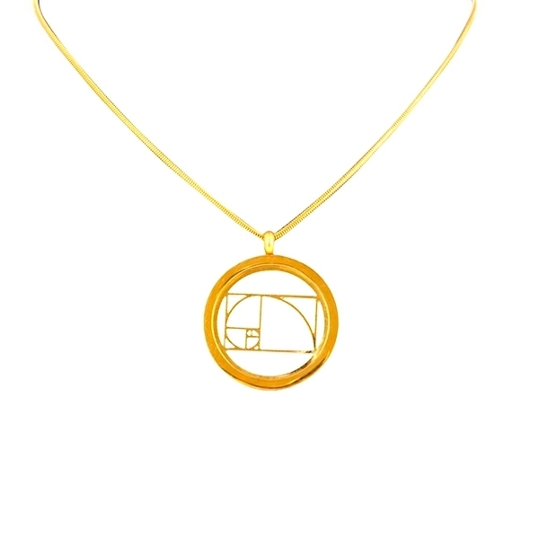 Picture of Sacred Geometry Golden Ratio Pendant 