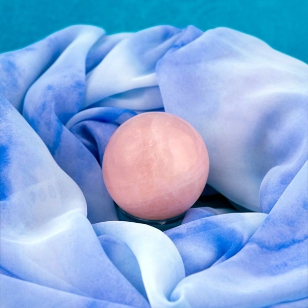 Picture of Rose Quartz Sphere medium-2"