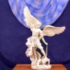 Picture of Saint Michael 14-Inch Marble Finish Statue