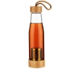 Picture of Tea Infuser Glass Bottle w/Bamboo