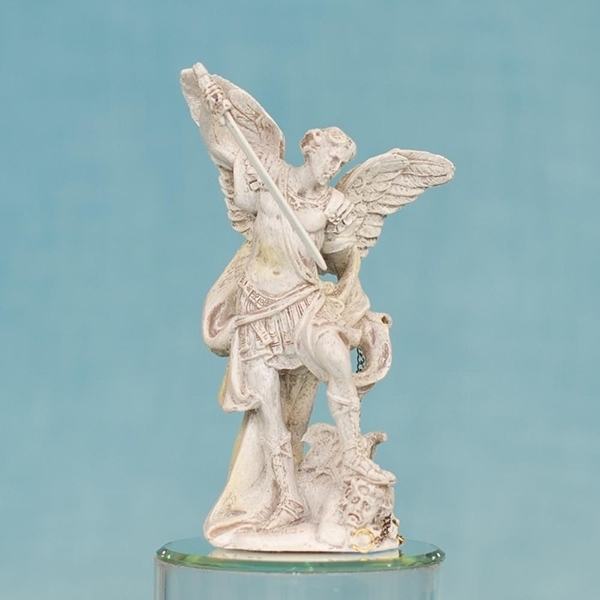 Picture of Archangel Michael 5" Ivory Statue