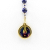 Picture of Archangel Michael Rosary with Lapis Lazuli, Sapphire, & Pearl