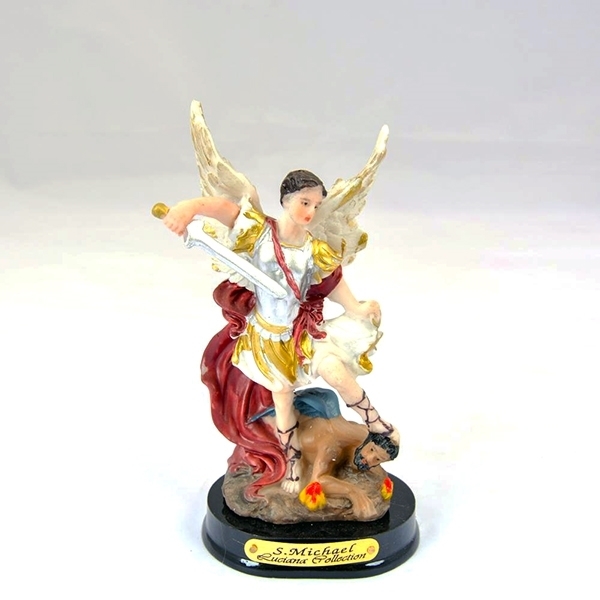 Picture of Archangel Michael 5-Inch Colorful Statue