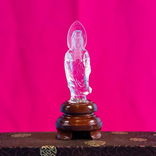 Kuan Yin Quartz Crystal CarvingThe Summit Lighthouse Spiritual Store