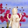 Picture of Lakshmi Standing on Lotus 10 Inches tall