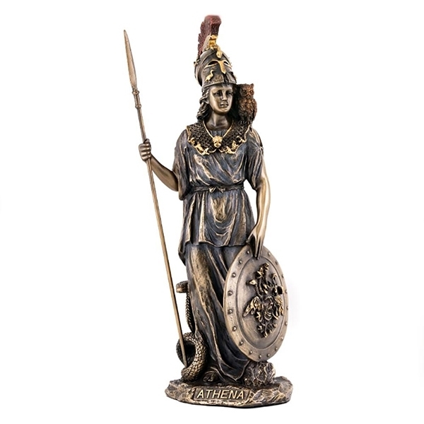 Picture of Pallas Athena w/ Spear & Shield 11"