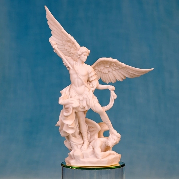 Picture of Archangel Michael (St. Michael) 10-Inch Bonded Marble Statue