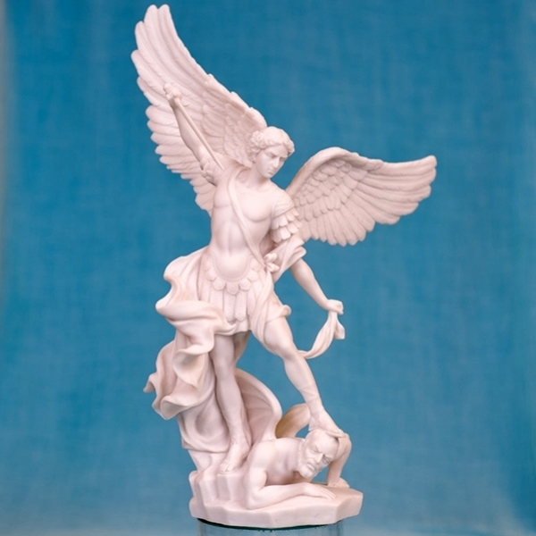Picture of Saint Michael the Archangel, 14.5" Bonded Marble