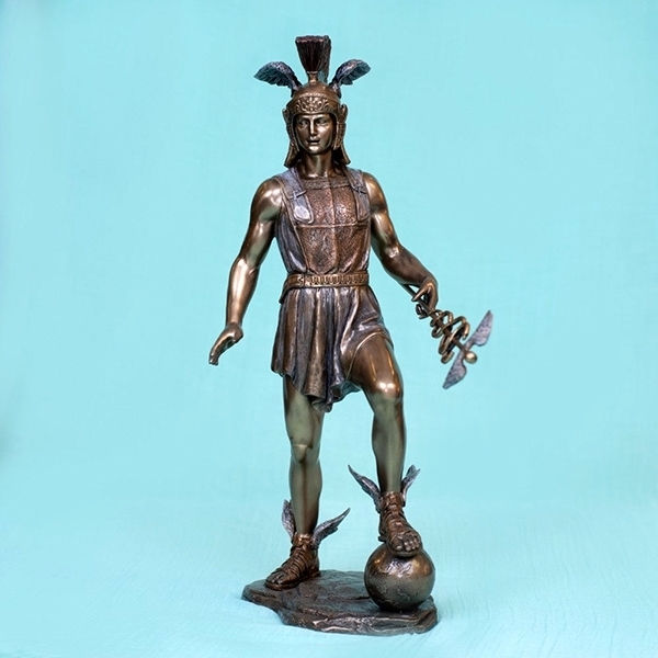 Hermes Large Standing Bronze Satue|The Summit Lighthouse Spiritual Store