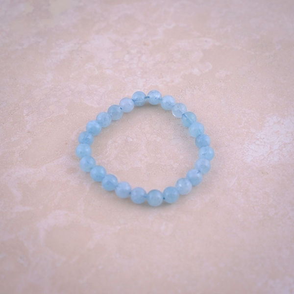 Picture of Aquamarine Bracelet, 8 mm