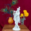 Picture of Krishna Ivory Marble Statue, 10-Inch