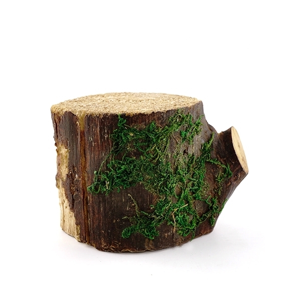 Picture of Decorative Mossy Tree Stump for Fairy Garden 4"