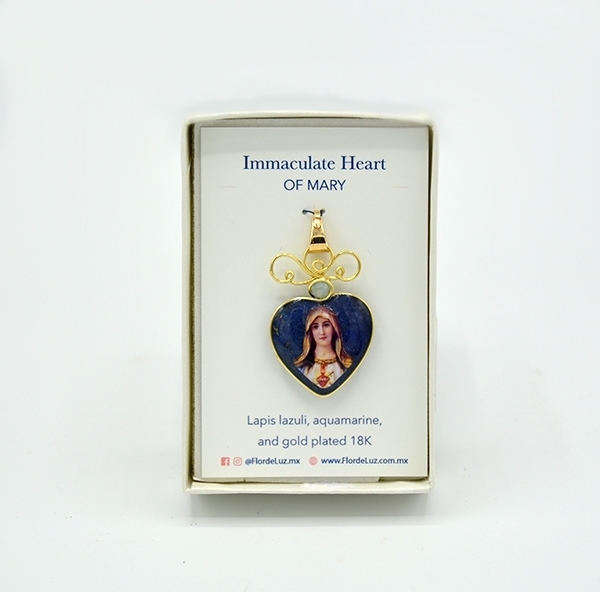 Picture of Immaculate Heart of Mary Pendant