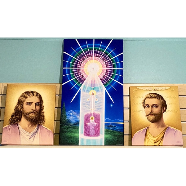 Altar Set - Chart, Jesus and Saint Germain