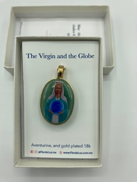 Picture of Virgin Holding the Globe Pendant
