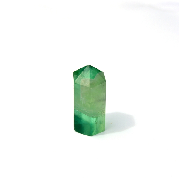 Picture of Green Rainbow Fluorite Point
