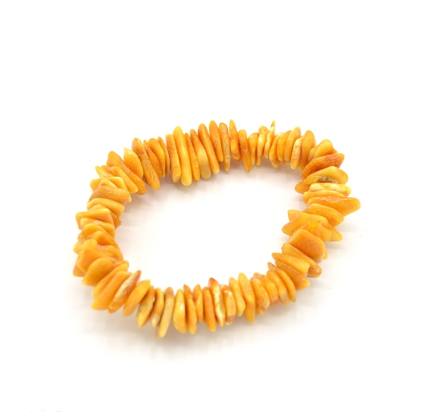Picture of Beeswax Amber Opaque Bracelet