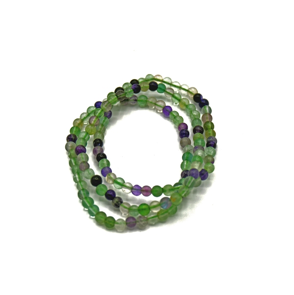 Picture of Rainbow Fluorite Bracelet, Set of 3