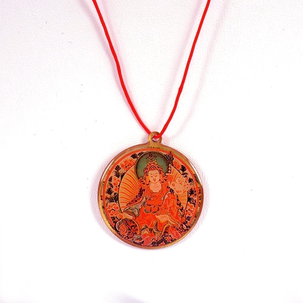 Picture of Padmasambhava Pendant with Mantra