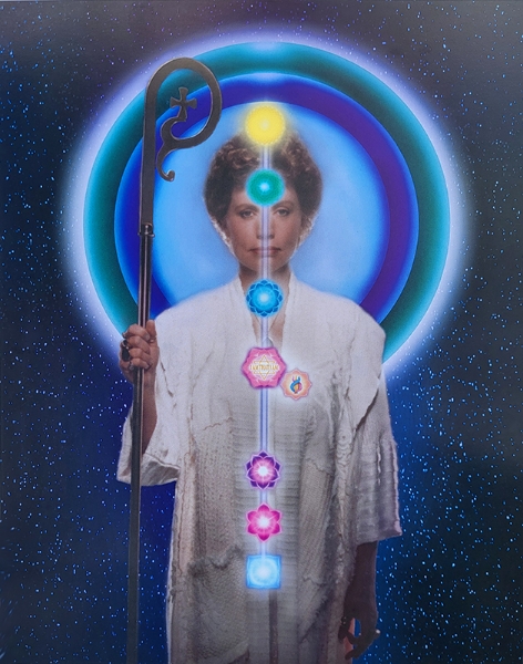 Picture of Mother in the Healing Thought form 8 x 10