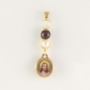 Picture of Jesus and Magda pendant