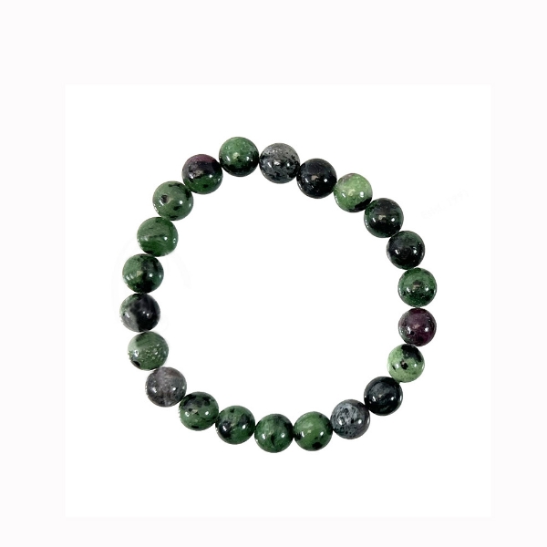 Picture of Ruby Zoisite 8 mm bracelet