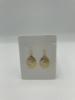 Picture of Aum Brass Teardrop Earrings